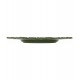 Sousplat 35cm de Plástico Patinado Garden Leaf Premium Verde - Lyor